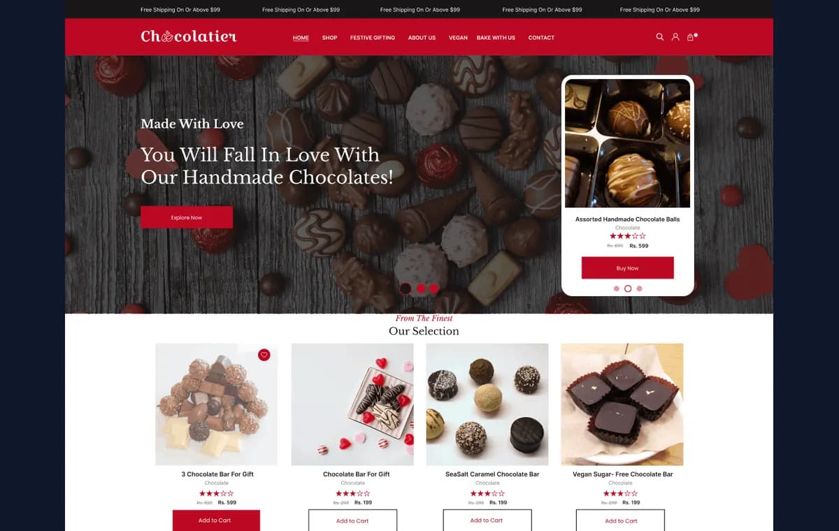 Chocolate Store preview