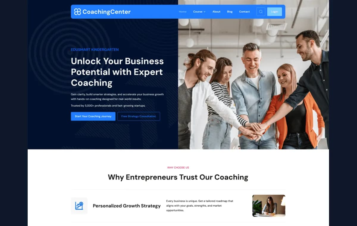 Coaching Center preview