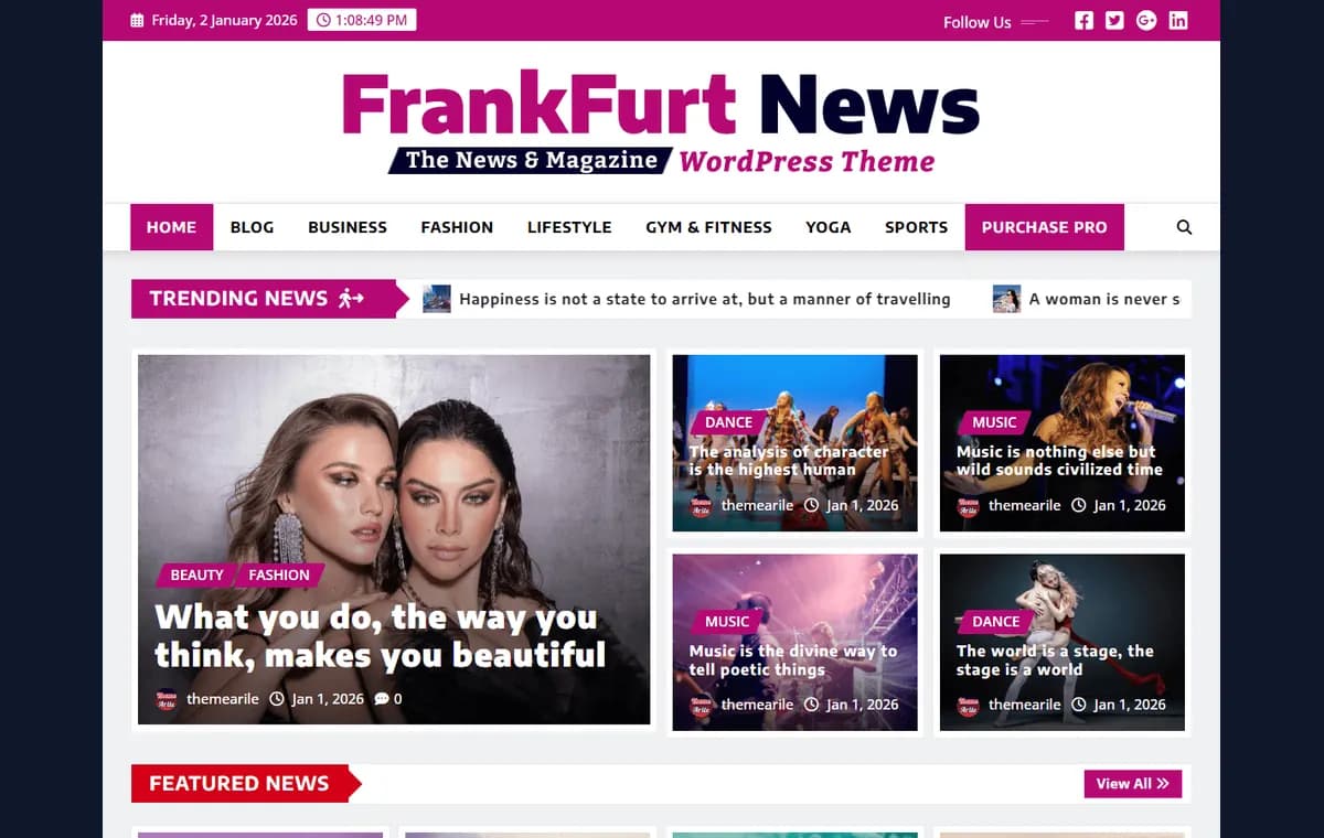 Frankfurt News preview