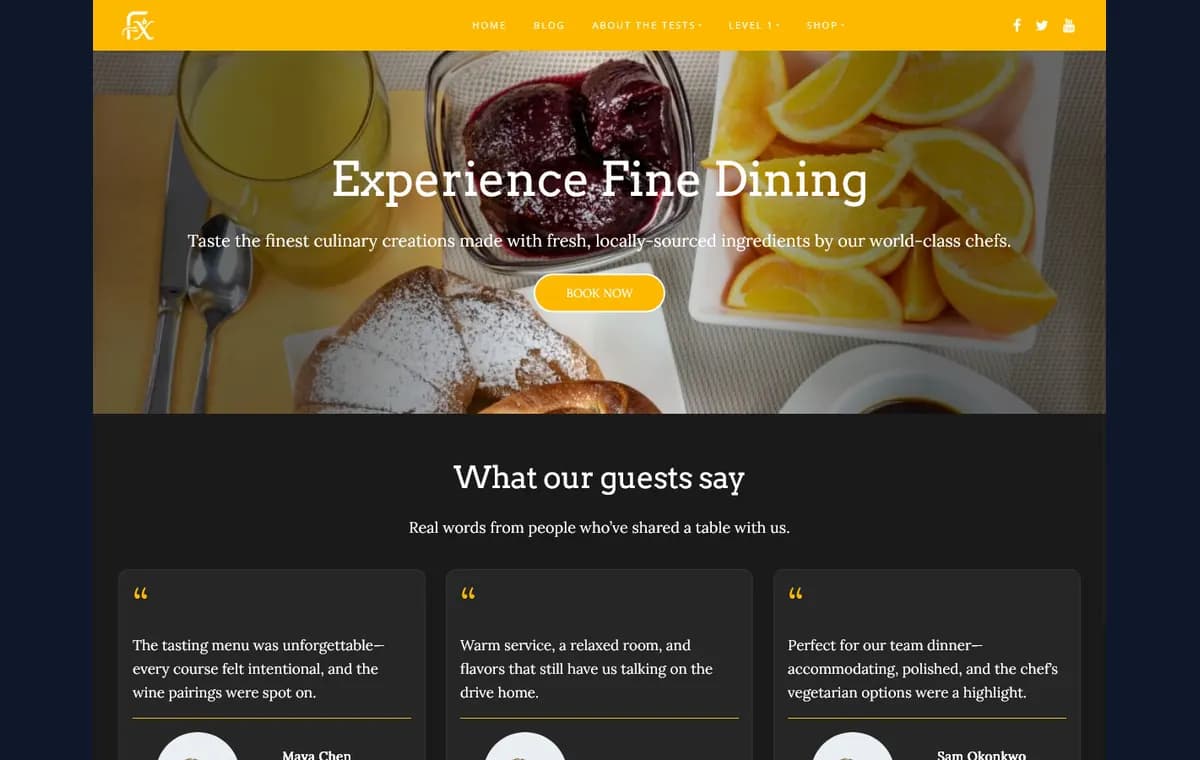 FSE Restaurant preview