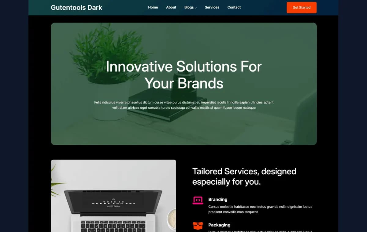 Gutentools Dark preview