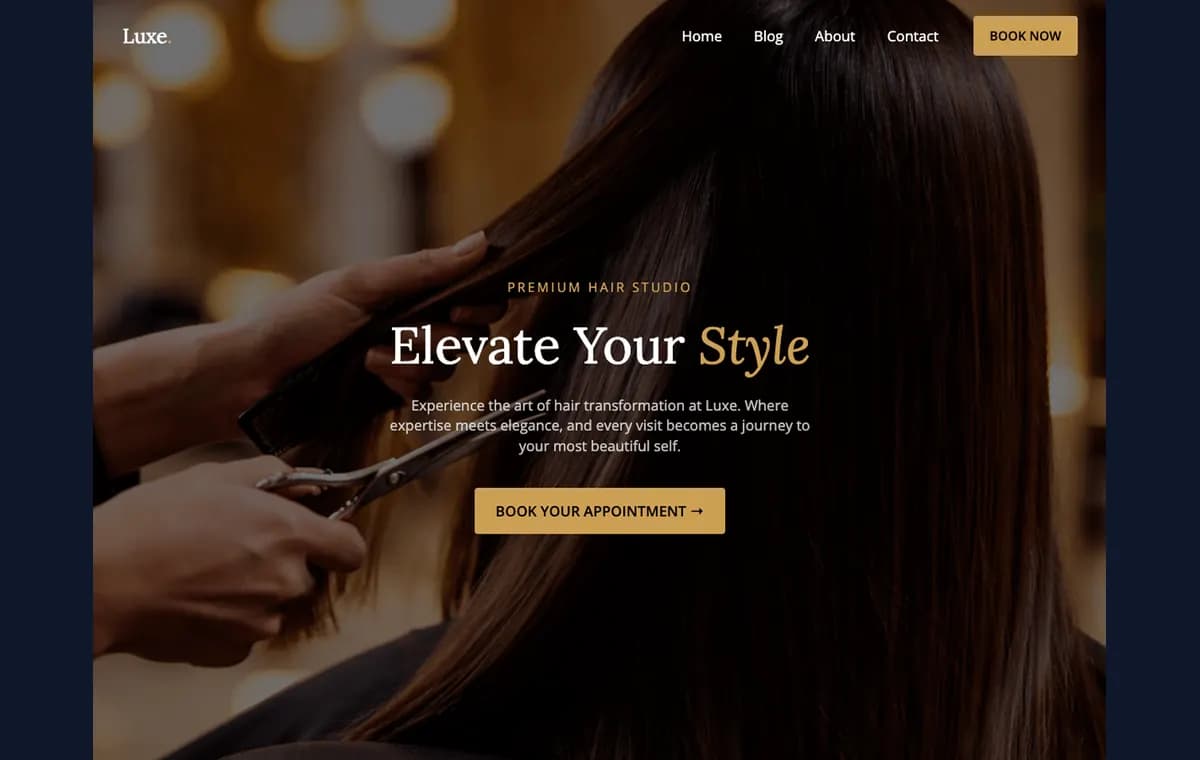 Luxe Hair Salon preview