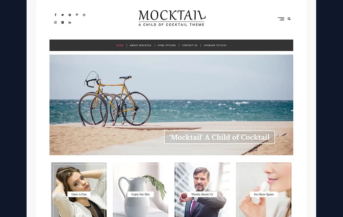 Mocktail preview