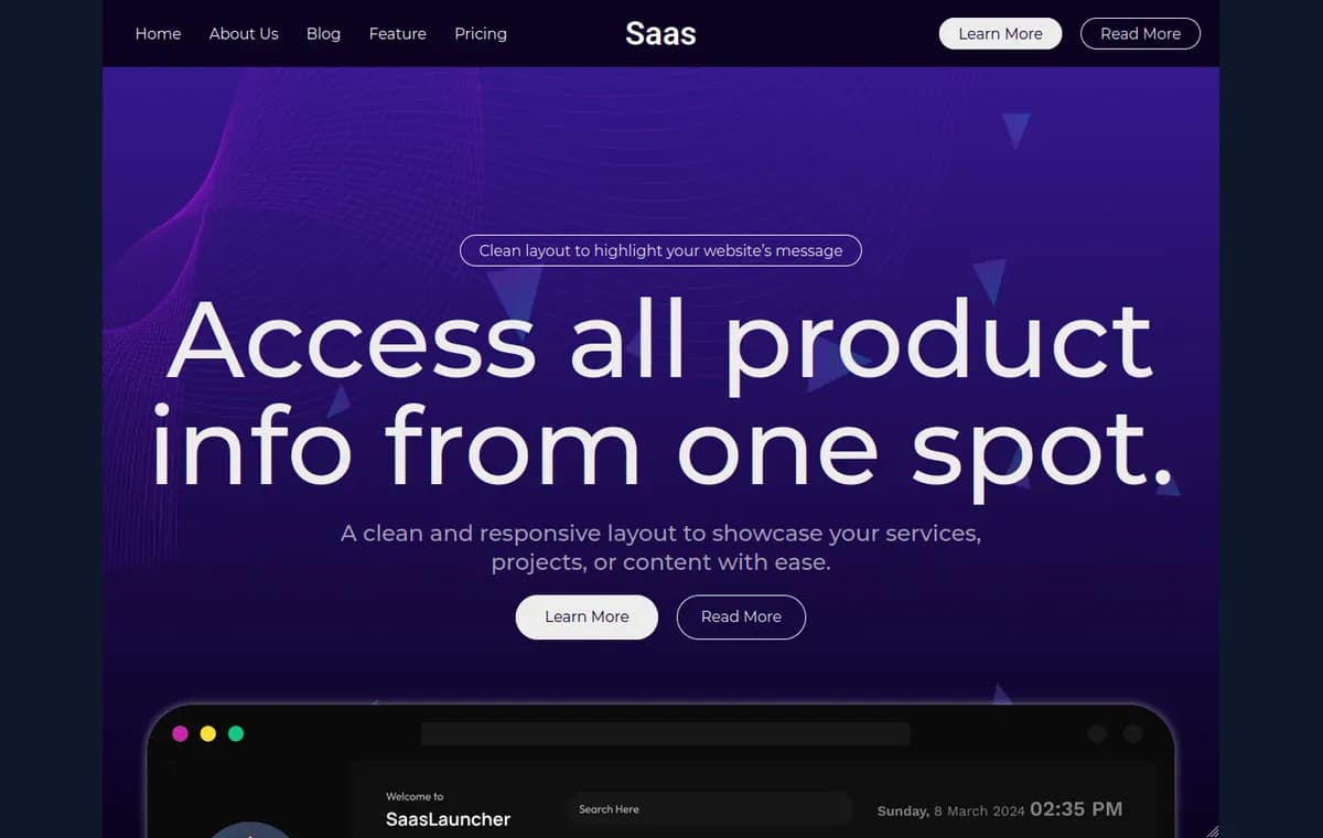 Saas Services preview
