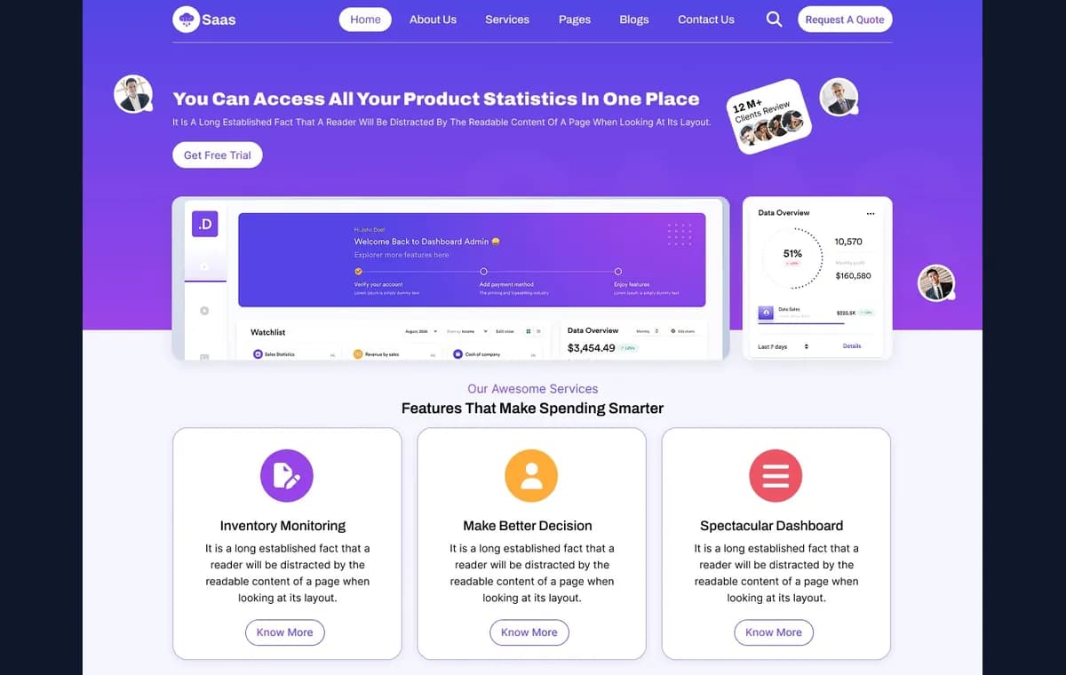 SAAS Software preview