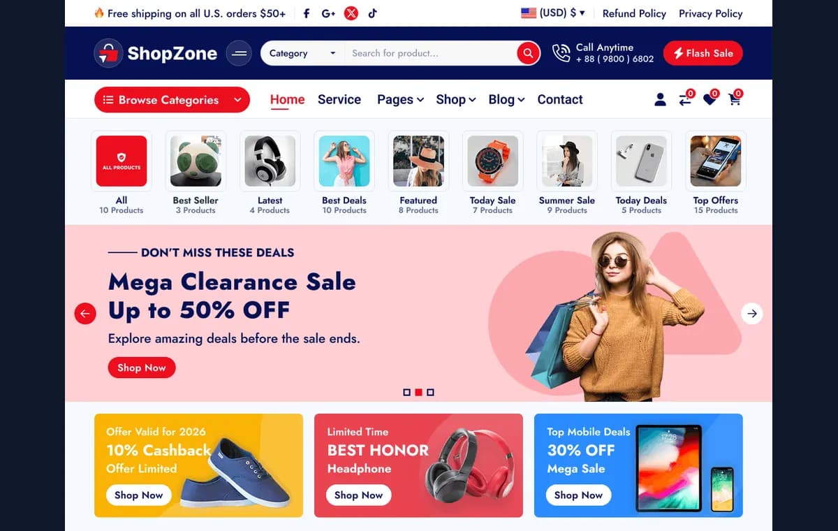 ShopZone preview